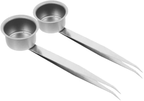 HIAKDOFT 2stücke Eisen Kerzenlöscher Mit Langem Griff Und Verstellbarem Flammenregler Für Kerzen Und Alkohollampen Langlebig Und Einfach Zu Bedienen Für Sicheres Löschen