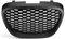 Rejilla Delantero Parrilla Delantera Panal Abeja Rejilla Sin Insignia para Seat para Leon para MK2 para Altea para Toledo para Mk3 Parrilla Parachoques Delantero Rejilla Radiador Dobles(Negro Mate)