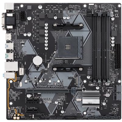Processore Scheda madre Fit For Asus PRIME B450M-A Scheda madre B450 B450M AM4 supporta Ryzen 5 5500 5600GT 2700 5700 1700 1400 CPU DDR4 128 GB M-ATX
