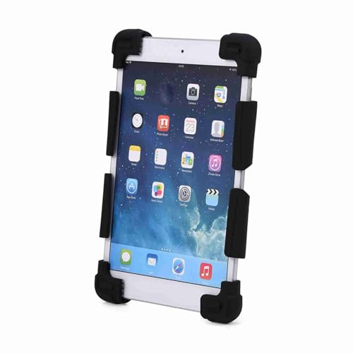 SIXRUN Protection Universelle pour Tablette 9-12 Pouces, étui en Silicone Résistant aux Chocs avec Support Réglable pour Tablettes MI, Coque Compatible Multimarque pour Regarder des Vidéos