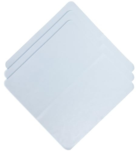 Chiffon de Nettoyage pour Lunettes en Fibres Synthétiques Bleu 3 Pièces | Verres et Lentilles, Retire Poussière, Traces et Eau, Usage Quotidien sur Écrans et Bijoux
