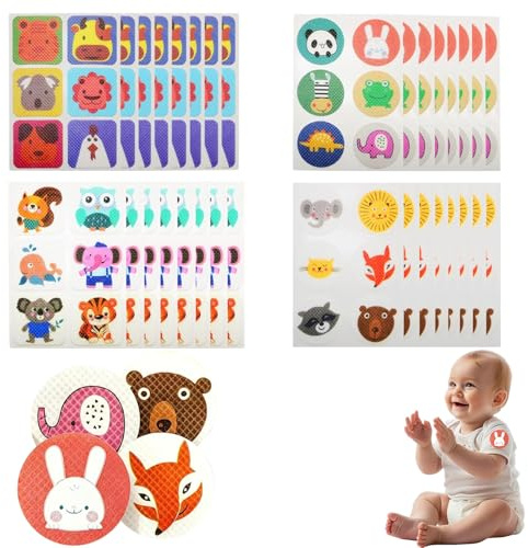 Moskitoschutz Aufkleber,192pc Anti Mücken Aufkleber,Anti Moskito Pflaster,Moskito Patch,Mückenpflaster Kinder,Moskito Sticker,Moskito Pflaster,Anti Moskito Sticker,Erwachsene und Kinder