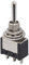 WITTKOWARE MTS-113-A1 Miniatur Kippschalter/-taster mit 6mm Einbaudurchmesser, runder Metallhebel, 3A/250V, 1-polig, EIN-AUS-(EIN)