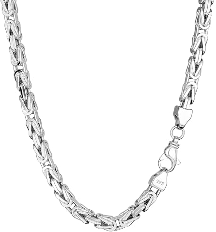 NKlaus 80cm Königskette 925 Silber elegante Halskette besondere Breite: 8,0mm Collier 287g schwer 3492