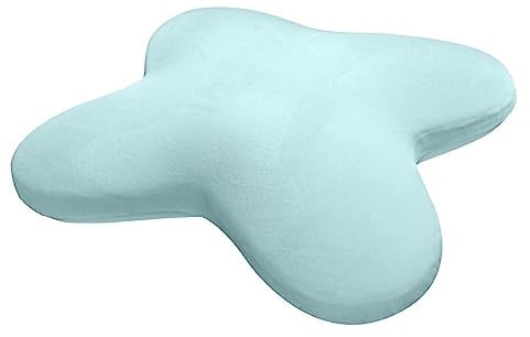 Inphysio Multi-Positions-Kopfkissen - Schmetterlingskissen - Memory-Kissen - Ergonomisches orthopädisches Nackenkissen - Bezug mit Thermoregulierung - 53x43x12cm