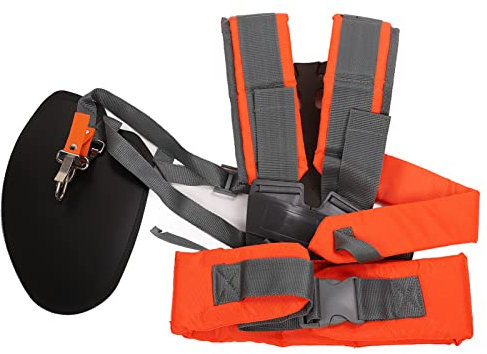 Cinghia della spalla del trimmer, cinghia regolabile dell'imbracatura del trimmer della falciatrice, cinghia del trimmer dell'erba del panno del bue di nylon ad alta resistenza per il giardino, parti