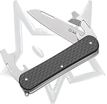 Fox Knives Vulpis VP130-3CF Carbon Fiber and M390 Stainless Steel Camp Pocket Knife