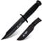Freelander Messer Outdoor Survival, Jagdmesser Scharf Full Tang 5CR13 Stahl, Outdoor Messer Feststehend mit Nylon Scheide, Camping Messer für Outdoor, Bushcraft, Wandern, Geschenke für Männer