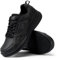 FitVille Arbeitsschuhe Damen Extra Breit rutschfeste Schuhe Kochschuhe Wasserdicht Walkingschuhe Leicht Freizeitschuhe Laufsohle Dämpfung Non-Slip Sportschuhe,Schwarz,39 EU