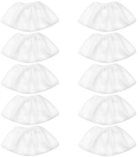 Lot de 10 Bonnette Microfibre Pour Karcher EasyFix SC2, SC3, SC4 Chiffonnettes Accessoire pour Vapeur Accessoire de Rechange Chiffons Serpillère pour Buse à Main