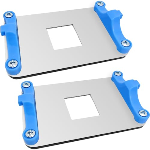 Xiatiaosann Soporte de disipador térmico de CPU AM4/AM5, placa de montaje de retención de retención de enfriamiento del ventilador de la CPU para AMD AM4 AM5 (2 paquete)