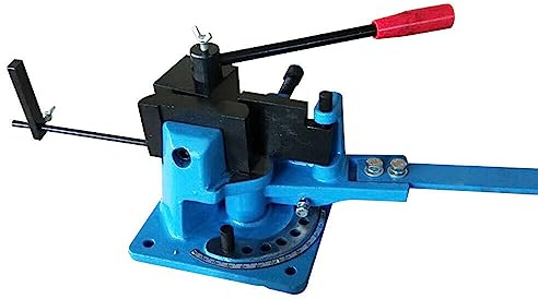 LANNADD Universal Winkelbieger, Biegemaschine Biegegerät Winkelbiegemaschine, Manuelle Biegevorrichtung Rohrbieger Geeignet für Bauindustrie Chemische Industrie und Schiffstechnik