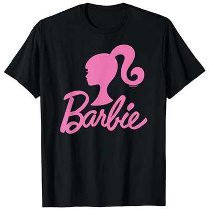 Barbie - Logo Barbie Rosa Maglietta