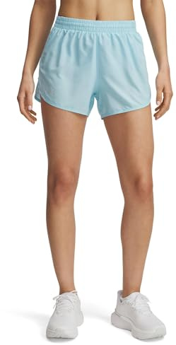 Under Armour Damen Fly By 3In Short Laufbekleidung Laufshorts Blue/Stream - Blau M