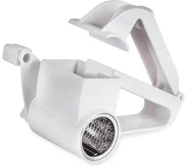 Lpitoy Râpe À Fromage en Acier Inoxydable avec Lame De Tambour, Broyeur De Fromage Dur, Trancheur, Épandeur De Fromage