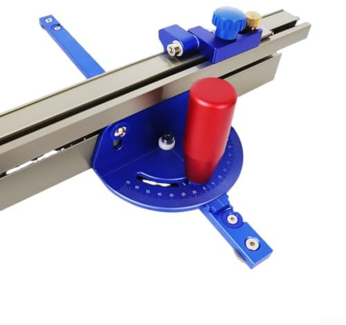 Zoegneer Gehrungslehre/Begrenzer/Rückenlehne Holzbearbeitung Schiebetisch Schiebegriff für Bandsäge und Graviermaschinen (A)