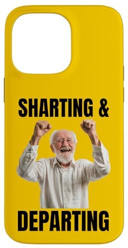 iPhone 14 Pro Max Funny Sharting Sharted Inappropriate Vacation Embarrassing Case