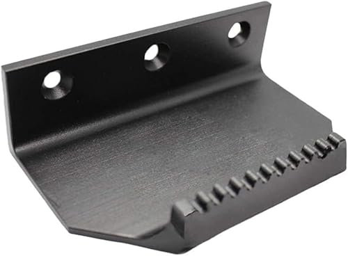 Hands Free Foot Operated Door Opener Thick Metal Pedal Door Handle No-Touch Door Opener for Business Bathroom Office (Black)