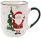 sarcia.eu Tasse en porcelaine blanche festive, Père Noël 420ml (4)