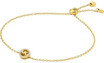 Michael Kors Women's Gold tone Semi precious with slider closure bracelet