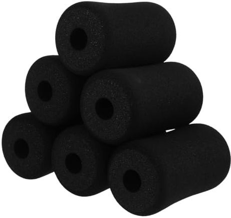 Toddmomy Almohadillas De Espuma para Piernas Y Tubo Amortiguador 6 Uds. Almohadillas De Repuesto para Banco De Pesas Y Máquina De Gimnasio Accesorio para Ejercicio En Casa