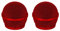 Buaak 2pcs Microphone Replacement Grille for Shure SM58, Microphone Cover, Microphone Ball Head Mesh Grill, Durable Head Microphone Protection, Head Mic Accessory