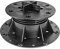 Gartenwelt Riegelsberger Supporto per lastre PRO Supporto per terrazze piedistallo Regolabile per lastre da terrazza Piastrelle in Ceramica Pietra Cemento Regolabile in Altezza 64-110 mm