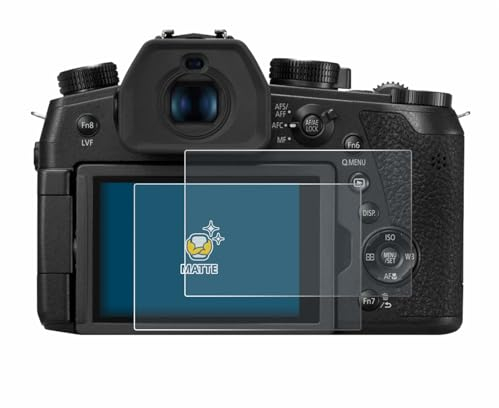 BROTECT Entspiegelungs-Schutzfolie für Panasonic DC-FZ1000 II/DC-TZ200 (2 Stück) Matte Displayschutz-Folie, Anti-Reflex, Anti-Fingerprint