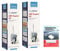 Alvito 2 x Wasserfilter ABF Duplex SD AquaNevo - Aktivkohle Blockfilter 1,5 µm + Entkalkertabs