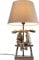 Kare Design Tischlampe Animal Bunny Love Gold/Braun, Hasenleuchte, Dekoleuchte, Nachttischlampe, Schreibtischlampe Kinder, Tischleuchte, Leuchtmittel nicht inklusive, 53x31x31 cm (H/B/T)