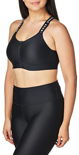 Under Armour Zip Sport-BH Damen schwarz, M Damen
