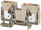 Weidmüller 2494000000 Morsetto passante, Push In, 16 mm², 1000 V, 76 A, Beige Scuro