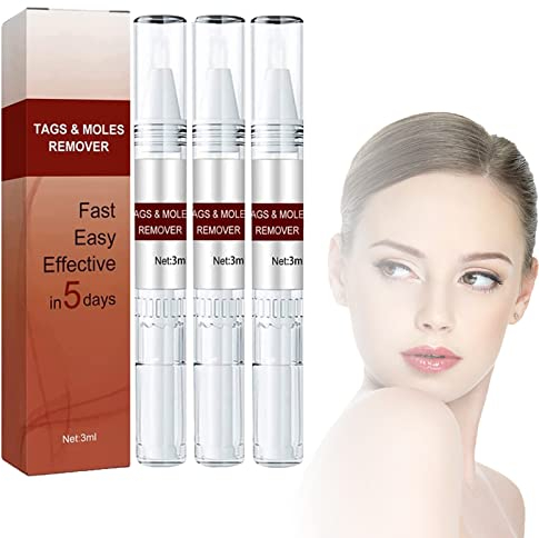 TTnfeineo Wipe Off Tags and Mole Remover, Wipeoff Tags & Moles Remover Fast Easy Effective in 5 Days, Extreme Skin Tag Wipe Off Tags & Mole Remover