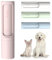 Lilo & Filou - Fusselbürste, Fusselrolle, Kleiderbürste, Selbstreinigend, Wiederverwendbar, Reisegröße, Katzenhaare, Hundehaare, Tierhaarentferner - Babyrosa