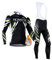 HOMTOL Herren Radsportanzüge mit Thermofleecefutter Langarm Winter Radtrikot Set Radfahren Kleidung Langärmeliges Fahrradtrikot Fahrradhose mit Sitzpolster + Gel Pad