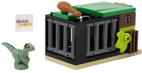 LEGO Jurassic World: Dino Trap 2 mit Baby Raptor Minifigur und Köder