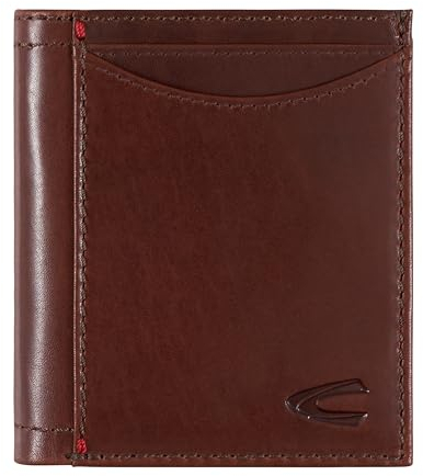 camel active Salamanca Herren Geldbörse Kreditkartenetui Leder Klein Braun