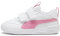 PUMA Multiflex, Stivale Basso Unisex-Bambini, Bianco Malva, 23 EU