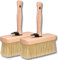 ToolSpace Quast Breit 170 mm Maurerbürste Holz Malerbürste 2 STÜCK Ideal zum Streichen Holz Zäunen Bänken als Tapezierwerkzeug Malerquast Flachenstreicher Deckenbürste Tapezierbürste Vliestapete DIY