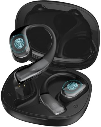 MTOXW AI Cuffie Traduzione, Auricolari di Traduzione 3 in 1 in 135 Lingue con APP, Cuffie Bluetooth 5.4 con 40 Ore D'uso con Driver Dinamico da 13 mm HiFi Stereo IPX5 Impermeabile per iOS e Android