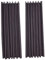 GREENADSCAPE Modern Grey Living Room Bedroom Curtains Blackout Window Dressings Home Decor Dark Grey 213x132cm Perforated Installation