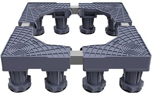 CHORMING Universal Base Mini Fridge Stand Adjustable,Washing Machine Stand Base 2pc (8foot)