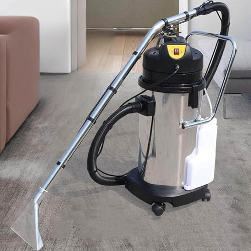 hocvseo Carpet Cleaner Machine, 40L Portable Wet Dry Extractor, 1034w Heavy Duty Dust Cleaner, Stainless Steel Body, for Carpet and Hard Floor
