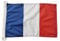 bandera barco Francia, bandera marítima Francia 45 x 30 cm