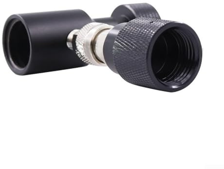 Adaptateur de bouteille de gaz pour SodaStream, TR21-4 vers CGA320 W21.8, convertisseur à connexion rapide, tête gonflable en plastique noir, pour la cuisine en plein air et le camping, léger, 121 g