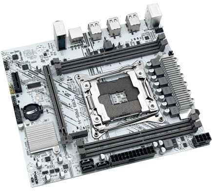 Gaming Motherboard Fit For MACHINIST X99 Motherboard White PR9-H Support LGA 2011-3 Intel Xeon E5 V3&V4 CPU DDR4 RAM SATA/NVME M.2 Slot