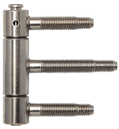 Herkula-Band 3-teilig, m. Aushängesicherung, ø 22 mm, Stahl vernickelt