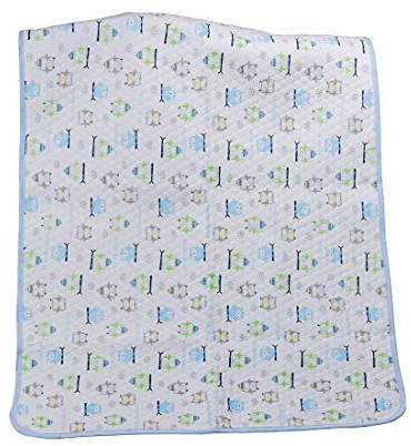 Irypulse Urin-Pad, Große Größe Waterproof Windel Wickelauflage, Baby Bett Wetting Pee Pad, Matratzen-Blatt-Schutz für Kinder, Waschbar Wiederverwendbar für Travel Kinderwagen - Blau