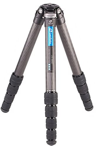 Leofoto - Ranger - Trípode de Carbono - Altura Máx.: 48 cm - Altura mínima: 8 cm - Patas Ajustables en 3 ángulos - Ideal para fotografía Macro - LS-365C