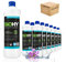 BiOHY Nettoyant vitres professionnel (12 x 1l Bouteille) | Nettoyage sans Bandes des Surfaces de Verre, de fenêtres et de miroirs (Fensterreiniger)
